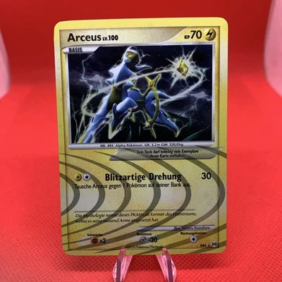 Arceus Lv.100 AR6 Platin Pokemon Karte Deutsch/German Promo 2010/Nintendo Card - Bild 1 von 4