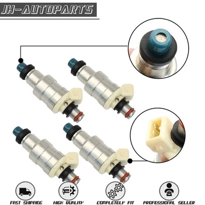 Injetores de combustível Toyota Camry 1983-1986 melhor atualização spray de 4 furos estoque EUA - Imagem 1 de 4