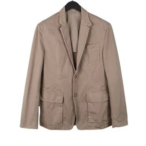 Chaqueta Blazer Original Prada Hombres Algodón Talla 52 UK42 H5471 - Imagen 1 de 5