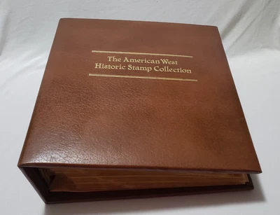 The American West Historic Stamp Collection – PCS Album 1979-1980 w/ COA - Image 1 of 4