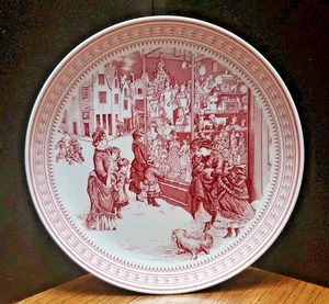SPODE for Williams Sonoma Saint Nick 8 1/2 Inch Plates Set of 4 -Made in England - Picture 1 of 6