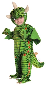 Infant Plush Dragon Costume - Underwraps Costumes - Picture 1 of 1