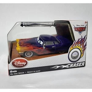 Disney Store Cars Greta Chaser Die Cast Car NEW - Picture 1 of 5