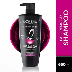 L'Oreal Paris Anti-Hair Fall Shampoo, Nourishing, Fall Resist 3X, 192.5 ML - Picture 1 of 7