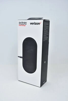 Verizon Fast Charger Dual Wireless Charging Pad for Samsung, iPhones, iWatches - Image 1 of 4