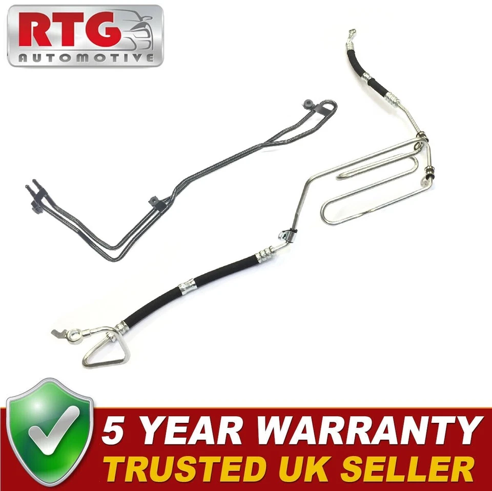 High + Low Pressure Power Steering Pipes Set For Audi TT 1998-2006 S3 00-03 - Image 1 of 1