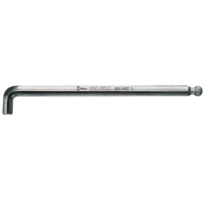 Wera 05022041001 950 PKLS Hex-Plus SW 2.0 Long Arm Ballpoint Hex Key - Image 1 of 4