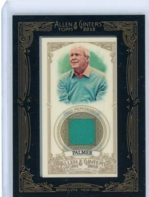 2012 Topps Allen & Ginter Baseball Mini Framed Relic #AGR-AP Arnold Palmer - Image 1 of 2