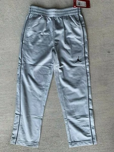 Jordan Boys Jumpman Athletic Warm Up Track Pant Matte Silver 859956 Size 4 - Picture 1 of 4