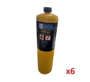 BULK BUY 6 X High Quality MAP/PRO MAPP GAS FOR Bernzomatic TS8000 - Picture 1 of 1