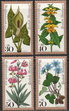 BRD FRG #Mi982-Mi985 MNH 1978 Welfare Forest Flowers [B553-B556]