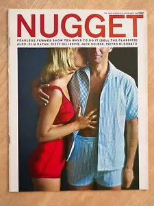 NUGGET MAN'S WORLD Magazine November 1963 Vol. 8 #5 PINUP HIGH GRADE FILE COPY - Picture 1 of 5