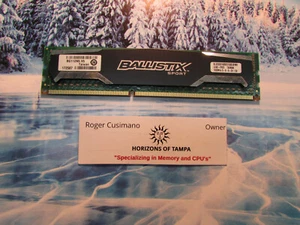 Ballistix 2GB DDR3 1600MHZ BLS2G3D1609DS1S00.8FMR GAMING RAM DIMM 240pin SINGLE - Picture 1 of 1