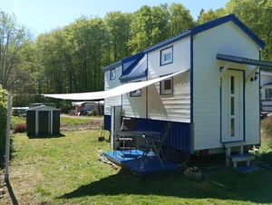 Tiny House / Wohnwagen / Ferienhaus / Mobilheim / winterfest / bezugsfertig - Bild 1 von 19