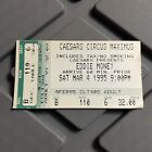 Eddie Money Caesars Circus Maximus Concert Ticket Stub Vintage March 1995