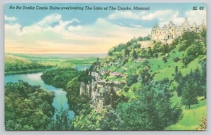 Postcard Ha Ha Tonka Castle Ruins Lake of the Ozarks Missouri - Picture 1 of 2