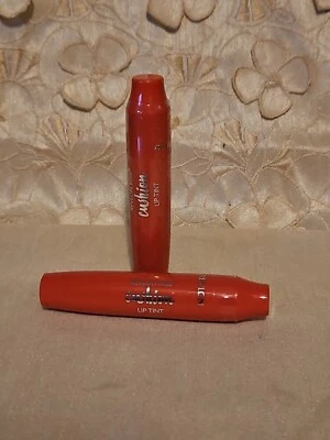 LOT OF 2-REVLON-KISS CUSHION-LIP TINT-250 HIGH END CORAL-0.15oz EACH-NEW/SEALED! - Image 1 of 3
