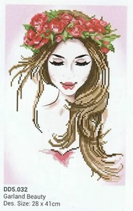 Diamond Dotz 5D Embroidery Facet Art Kit, GARLAND BEAUTY, DD5.032 - Imagen 1 de 1