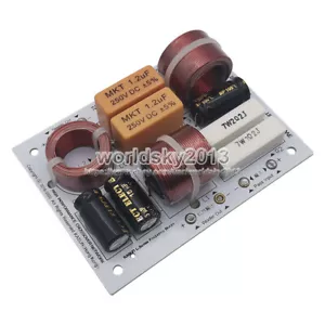 2x KASUN L-380C 3 Way Hi-Fi Speaker Frequency Divider Crossover 3rd Order Filter - Picture 1 of 8