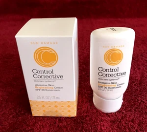 Control Corrective Intensive Skin Brightening Cream 2.5 oz SPF 30 Sunscreen NEW - Picture 1 of 7