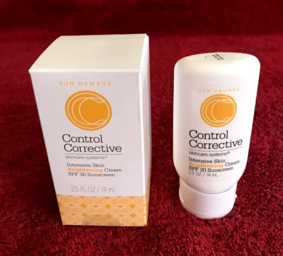 Control Corrective Intensive Skin Brightening Cream 2.5 oz SPF 30 Sunscreen NEW - Image 1 of 4