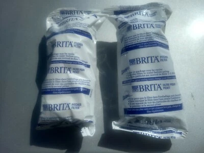 2 Brita Pitcher Replacement Filter Water Filtration Cartridges NEW SEALED  - Image 1 of 2