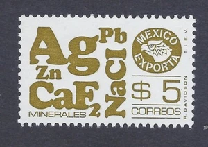 EXPORTA $5p "MINERALES" sc#,1120a ex#89 11.5 PPR #5 (E145b)* - Imagen 1 de 1