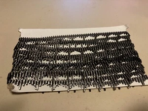 6 Yard Rhinestone Trim Banding Black Setting decorative - Picture 1 of 3