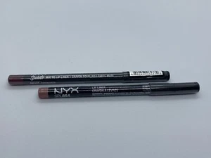 NYX Slim & Suede Matte Lip Pencil Lot X 2 | Copenhagen & Pale Pink (Nude, Berry) - Bild 1 von 5
