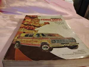 Chilton Ford VANS 1966-1977 E-100 thru E-350 Repair and Tune-Up Guide 6585 Used - Picture 1 of 7