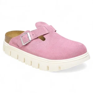 Zoccoli donna Birkenstock Boston con plateau grossi (taglia 9) - Foto 1 di 5