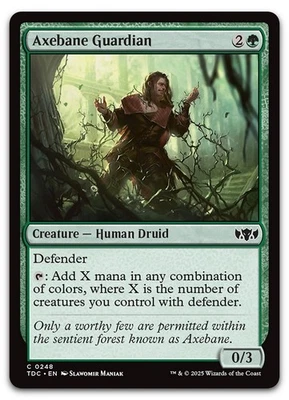 Axebane Guardian #248 (NM) Tarkir Dragonstorm TDC Magic MTG - Image 1 of 2