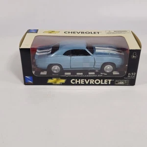1969 Chevrolet Camaro Z28 Blue 1/32 Scale New-Ray Toys Pull back action New - Picture 1 of 3