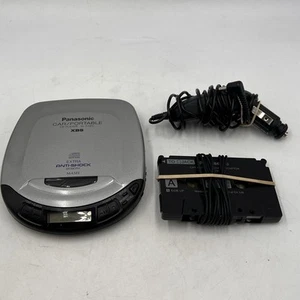 Panasonic SL-S321C XBS Portable Car CD Player With Adapter And Power -Tested - Picture 1 of 12