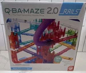 Neu - MindWare Q-BA-MAZE 2.0 Rails Extreme Set - ab 6+ | Murmelbahn - Bild 1 von 8