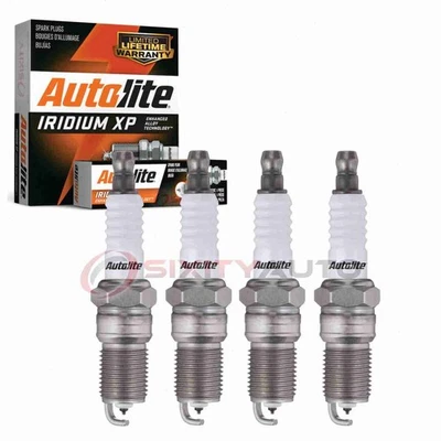 4 pc Autolite Iridium XP Spark Plugs for 2003-2005 Mazda 6 2.3L L4 Ignition mf - Image 1 of 4
