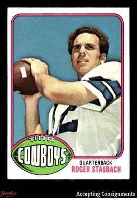 1976 Topps #395 Roger Staubach EX - EX/MT COWBOYS HOF - Image 1 of 2
