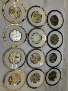 23k Gold Rim Plates! - Picture 1 of 14
