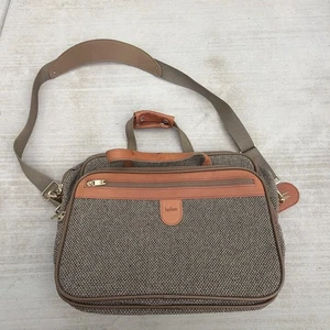 Bolso de Mano Hartmann Vintage Cuero Tweed - Usado - Imagen 1 de 11