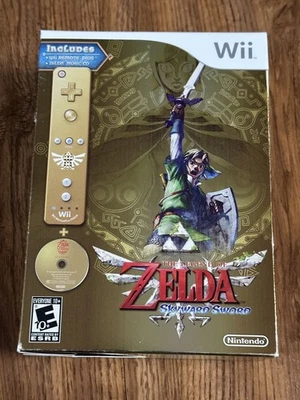 The Legend of Zelda: Skyward Sword Bundle (Wii, 2011) CIB! Authentic!! Mint!!! - Image 1 of 4