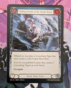 Flesh and Blood Part The Mistvale Majestic SHIFTING WINDS OF THE MYSTIC BEAST NM - Imagen 1 de 1