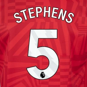 2024 2025 OFFIZIELLES SOUTHAMPTON STEPHENS 5 WEISS HEIMSPIELERGRÖSSE NAME SET - Bild 1 von 1