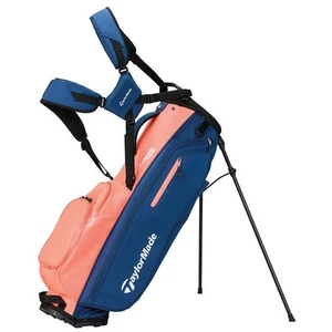 NEW 2025 TaylorMade Flextech Coral-Navy 4 Way Stand/Carry Golf Bag - Picture 1 of 2
