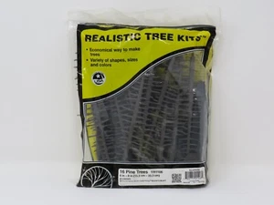 Woodland Scenics 1106 Conifer Green Pine Realistic Trees Kit (16) 6" - 8" - Picture 1 of 3