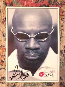Isaac Hayes SIGNED 7x5 Promo Photo COA/JG Autographs - Picture 1 of 4