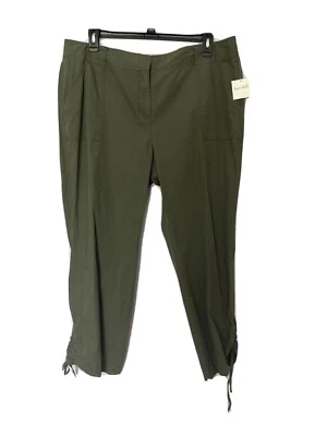 Kate Hill Women’s Green Pants Plus 14W NWT - Image 1 of 4