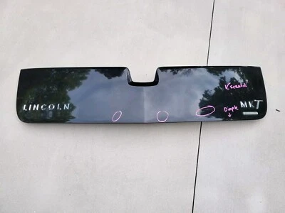 2010-2019 LLINCOLN MKT ЗАДНЯЯ ДВЕРЬ БАГАЖНИКА ЛИФТГЕЙТ ОТДЕЛКА МОЛДИНГ OEM + ЭМБЛЕМА ЧЕРНЫЙ - Изображение 1 из 4