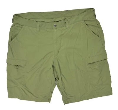Duluth Trading Armachillo Cargo Shorts Mens Sz 46 Green Nylon Stretch 46223 - Image 1 of 4