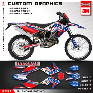 Kungfu Graphics Motocross Sticker for BMW G450X 2007 2008 2009 2010 2011 2012 - Picture 1 of 18