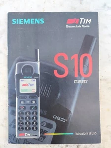Libretto istruzioni in italiano per telefono Siemens S10 GSM - Zdjęcie 1 z 3